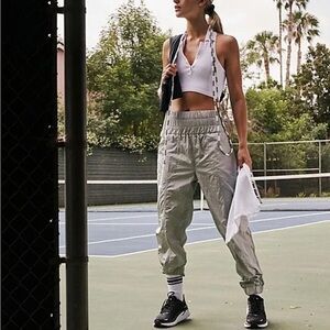 FP Movement by Free People Light Gray Joggers